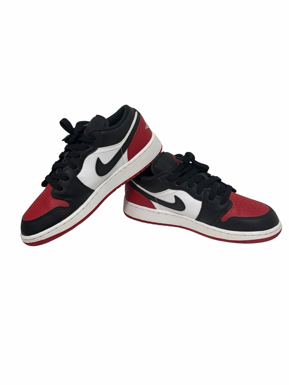 Nike Air Jordon Low 1 “Bred Toe 2.0” Boy’s Sneakers - Brand New - Size 4.5